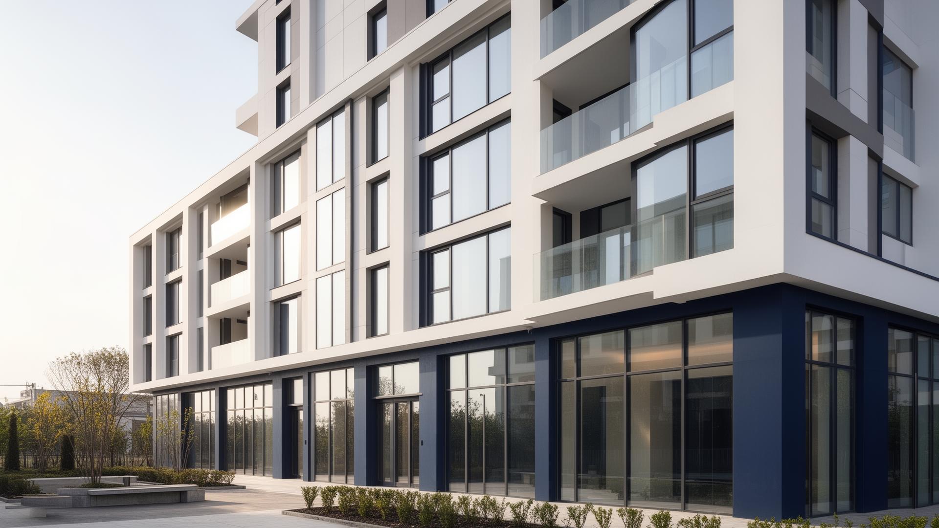 Architettura residenziale moderna